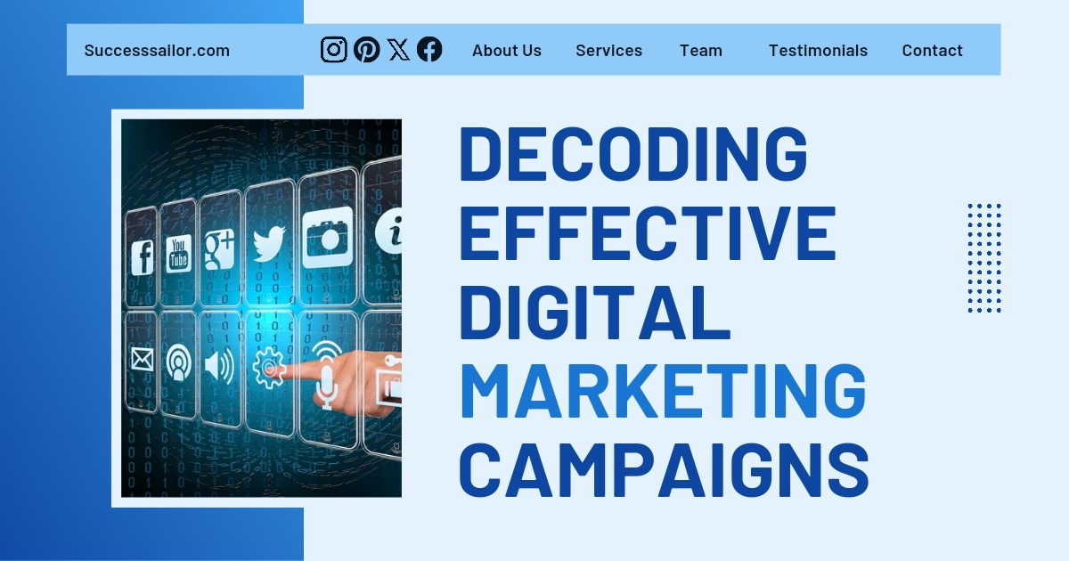 Decoding Effective Digital Marketing Campaigns