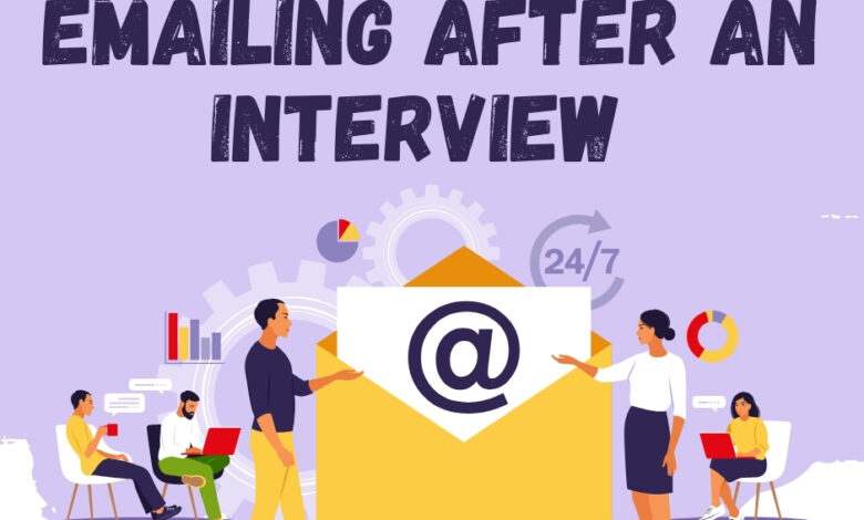 Emailing After an Interview